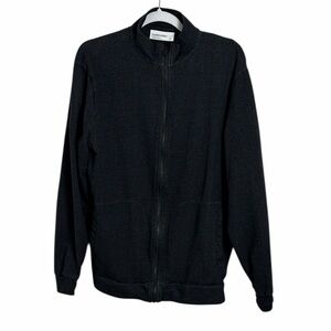 Icebreaker Dark Gray Zip Up Jacket Size Medium